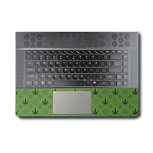 Image of MightySkins Skin Compatible with Alienware X16 R1 (2023) Full Wrap Kit - CBD Green | Protective, Durable, and Unique Vinyl Decal wrap Cover | Easy to Apply & Change Styles | Made in The USA