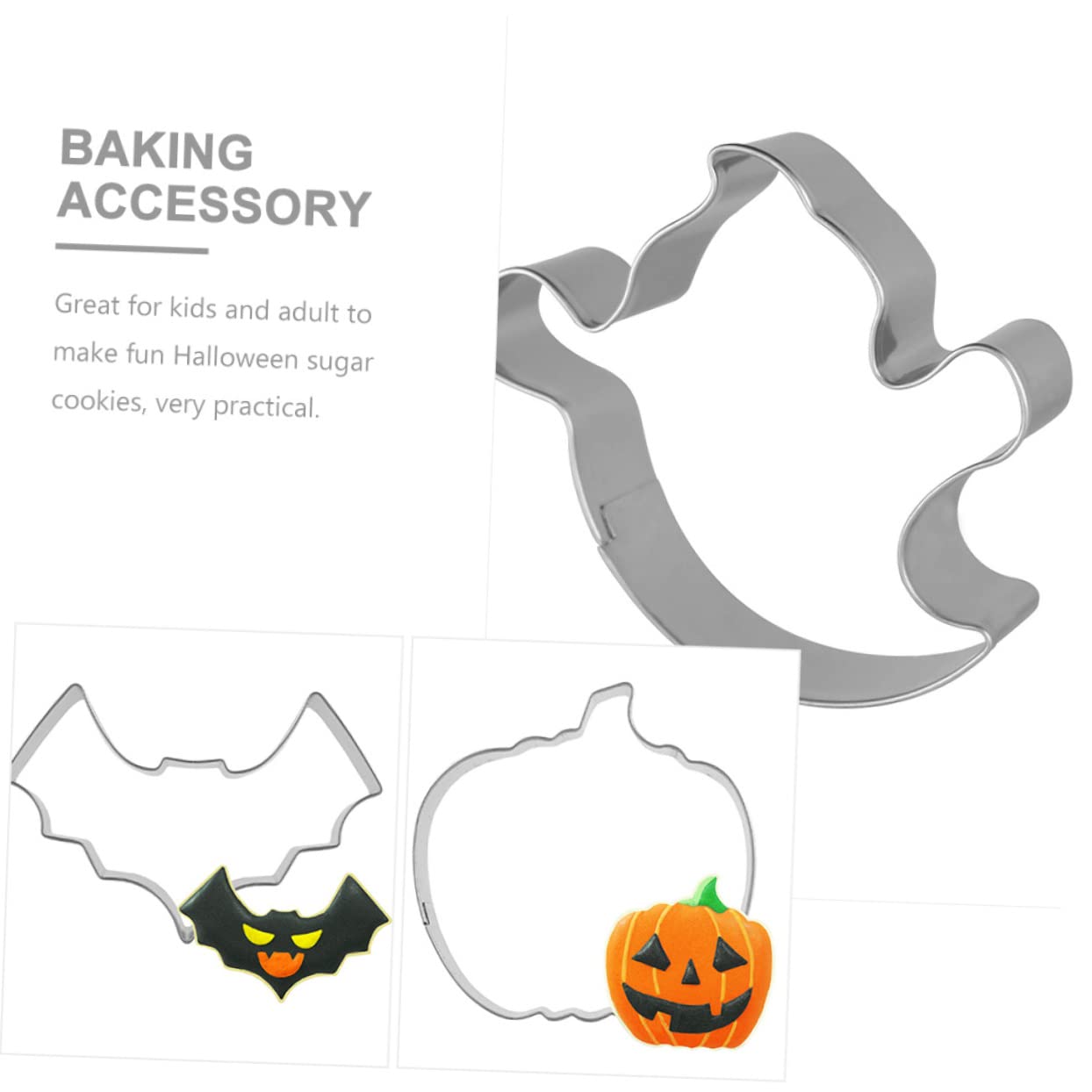 TOPBATHY 30 Stk Halloween-schablonen Keksausstecher Hexen-ausstecher Halloween-keksform Backzubehör Katzenplätzchen -partybevorzugung Bäckereiversorgung Ausstechform Kekse Formen