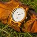 Imagen de Opis UR-U2: Reloj Unisex Minimalista con Caja de Madera y Correa de Cuero para Hombre y Mujer