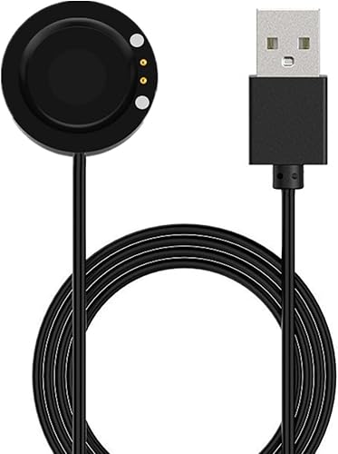 Cargador Smartwatch Soporte de muelle estable compatible con T500 Soporte de cable de carga USB Adaptador de corriente Cable de carga Base Adaptador
