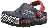 Revestimiento: Sin forro Crocs Crocband Fun Lab Lights Clog Kids, Unisex Niños Zueco, Azul (Navy), 22-23 EU