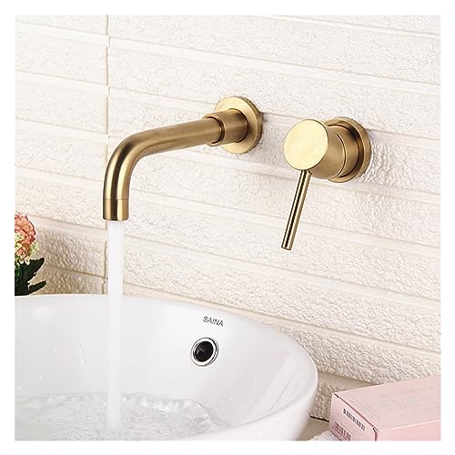 Robinet de lavabo mitigeur encastré 2 trous pour vasque à poser