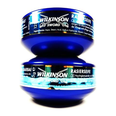 Quantity X 2 WILKINSON SWORD Shaving SOAP and Dish Combination Cover