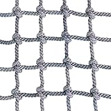 [Red de protección de nylon de cambio de color]: la red de protección está tejida a mano por un material de poliácido especial. Al sol, el color cambiará del oro oscuro original a gris, pero no se desvanecerá. La red de escalada protectora tiene una pequeña capacidad de estiramiento elástica, resistencia a la intemperie, resistencia solar, resistencia a la abrasión, resistencia a la intemperie, larga vida útil, protección ambiental, no tóxico, fuerte, robusto y duradero.