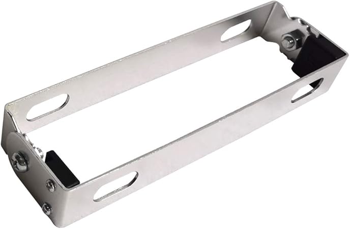 Amazon Hewflitバイク用 ナンバープレート ステー 角度調整 カスタム シルバー ナンバー プレート バイク用シルバー 並行輸入品 ナンバープレートホルダー 車 バイク