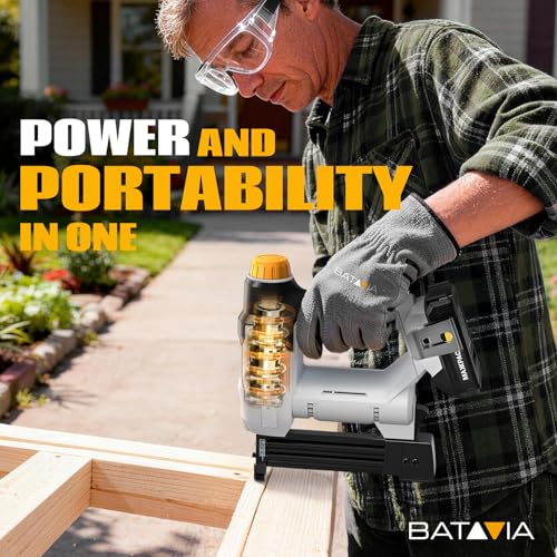 20V 2-in-1 Cordless Brad Nailer Stapler