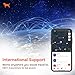 GPS Tracker for Vehicles No Monthly Fee, No Subscription, Up to 42 Days Battery Life, 4G SIM and Data Included, Magnetic Car Tracker Device Hidden, Trip History, Alerts, USA Developed, Moto Watchdog