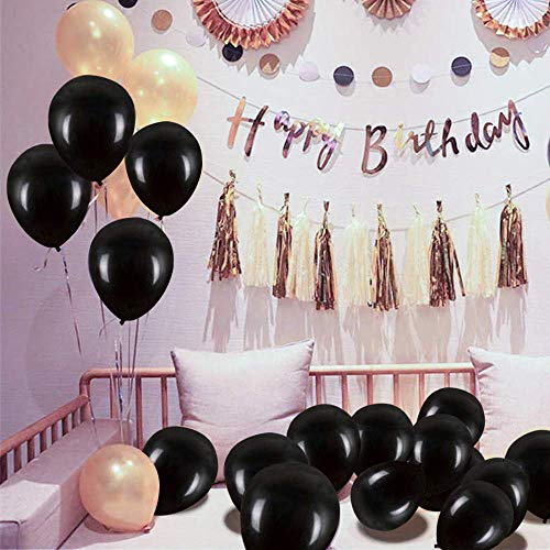 Przyjecie HLT-72 Black Balloons Latex Party Balloons thumb #5