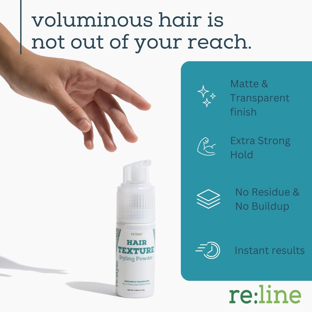 re:covery Hair Bundle – Biotin Shampoo + Conditioner + Thickening Powder – Thicker, Fuller Hair – Strengthens, Nourishes & Adds Instant Volume