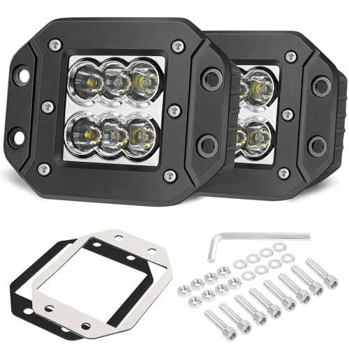 Lámparas LED Flush Mount 5'' 120W para Vehículos miniatura 1