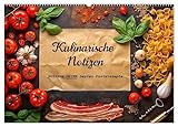 Kulinarische Notizen - Notiere deine besten Pastarezepte (Wandkalender 2026 DIN A2 quer), CALVENDO Monatskalender: Dein Rezeptarchiv der Nudelküche, ... besten Nudelrezepte fest (CALVENDO Lifestyle)