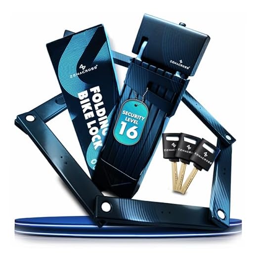 Antivol Zenacross acier carbone sécurisé