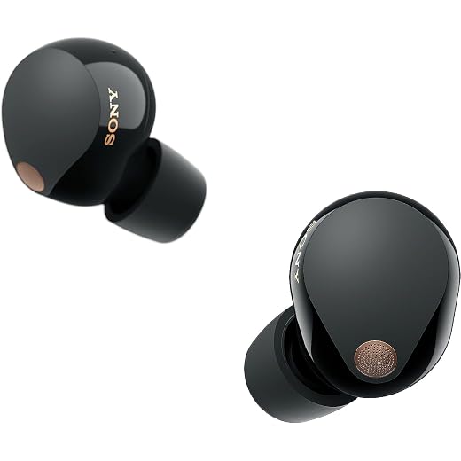 Sony WF-1000XM5 Truly Wireless Bluetooth Noise Canceling Headphones - Black (Renewed)