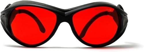 Miniatura 4 de Gafas de protección láser para 190-540nm 405/445/532nm azul violeta verde láser dedicado