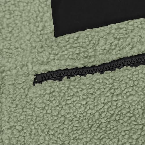 for Women Winter Fall Long Sleeve Fleece Lined Sherpa Hooded Basic Jacket Outfit Women 2025 Trendy Y2K3