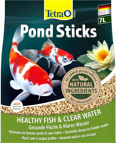 Tetra Pond Sticks, Alimento Para Peces De Estanque, Para Peces Sanos Y Agua Clara En El Estanque Del Jardín, Bolsa De 7 L Tetra Pond Sticks, Alimento Para Peces De Estanque, Para Peces Sanos Y Agua Clara En El Estanque Del Jardín, Bolsa De 7 L