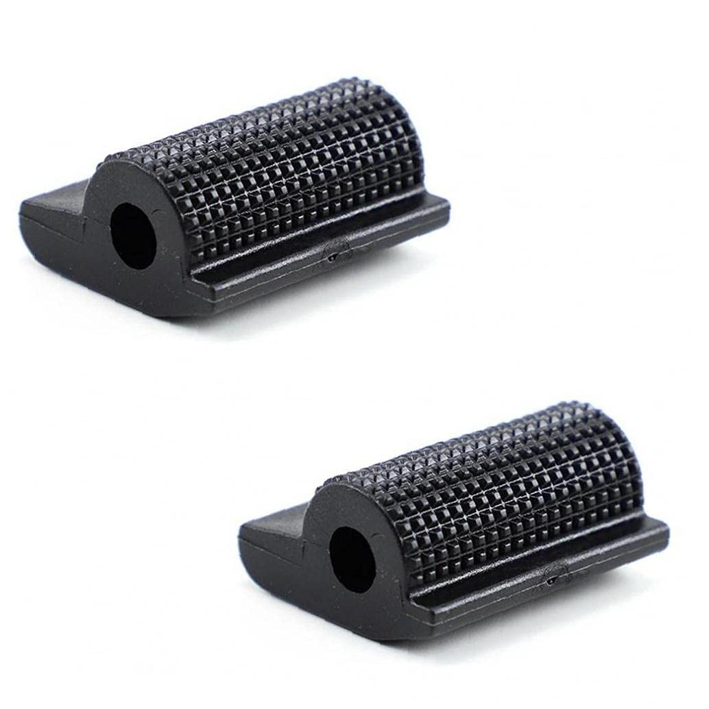 Pinicecore 2Pcs Motorcycle Shift Gear Lever Pedal Rubber Cover Shoe Protector Foot Peg Toe Gel For Accessories