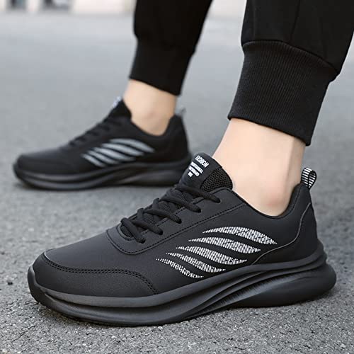 IWIHMIV Workout Lightweight Shoes Non Slip Walking Athletic Tennis Shoes for Man Waterproof Running Shoes Comfy Work Shoes2