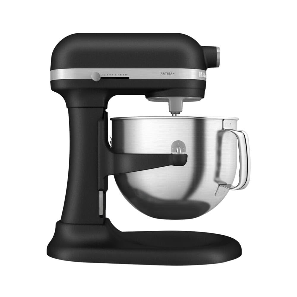 KitchenAid Artisan - Robot da cucina 6,6 litri, colore: Nero