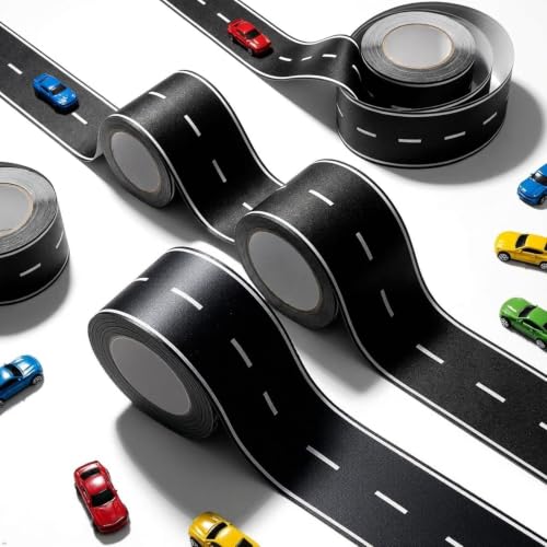 Plus de traces de colle avec le ruban adhésif rail de voiture pour jouets - 4