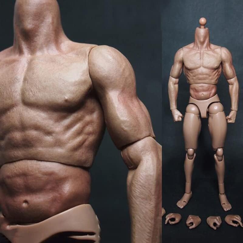 Amazon.com: ORIELOAN 1/6 Scale Male Action Figure, Strong Muscle