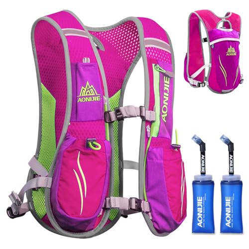 Image of TRIWONDER Hydration Running Vest Backpack, Lightweight Water Pack for Men Women Hydration Backpack for Trail Race, Hiking, Cycling, Climbing, Camping, Jogging, Marathon