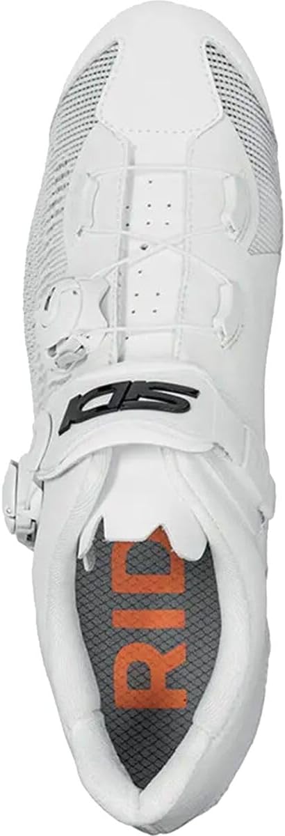 Sidi Genius 10 Knit Road Bike Shoes WHITE 43.5 - Image 4
