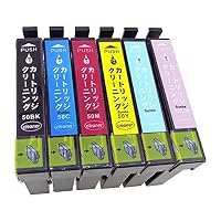 Amazon.co.jp: EPSON（エプソン用）IC6CL50(BK×2/C/M/Y/LC/LM) 7本