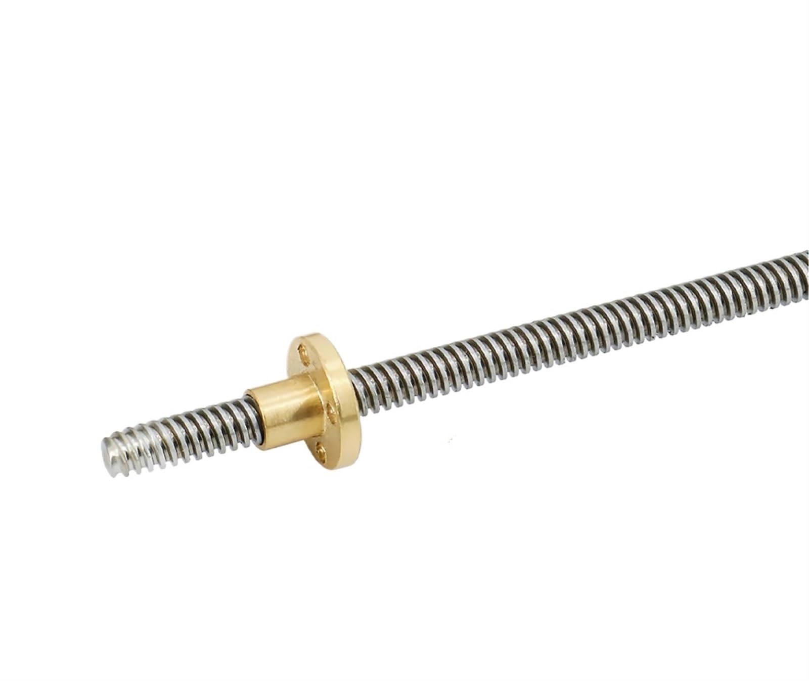 Metal Ball Screw nut CNC 3D Printer T8 Lead Screw 8mm Diameter Lead 2mm Pitch 2mm Length 100mm 200mm 300mm 400mm 500mm 600mm with Brass Nut(350mm)