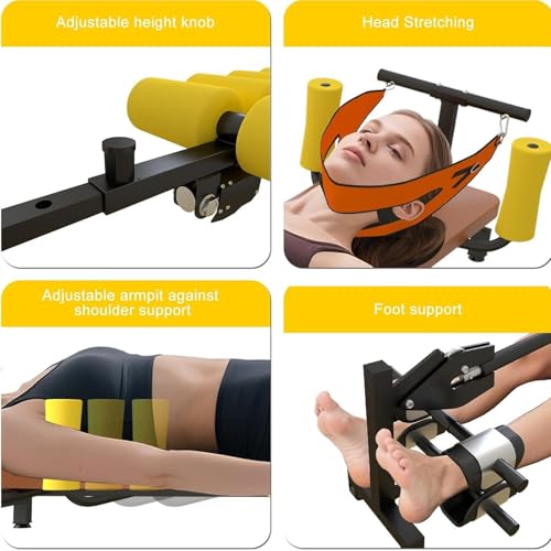 Table de décompression dos et étirement cervical réglable 55-73 - 3