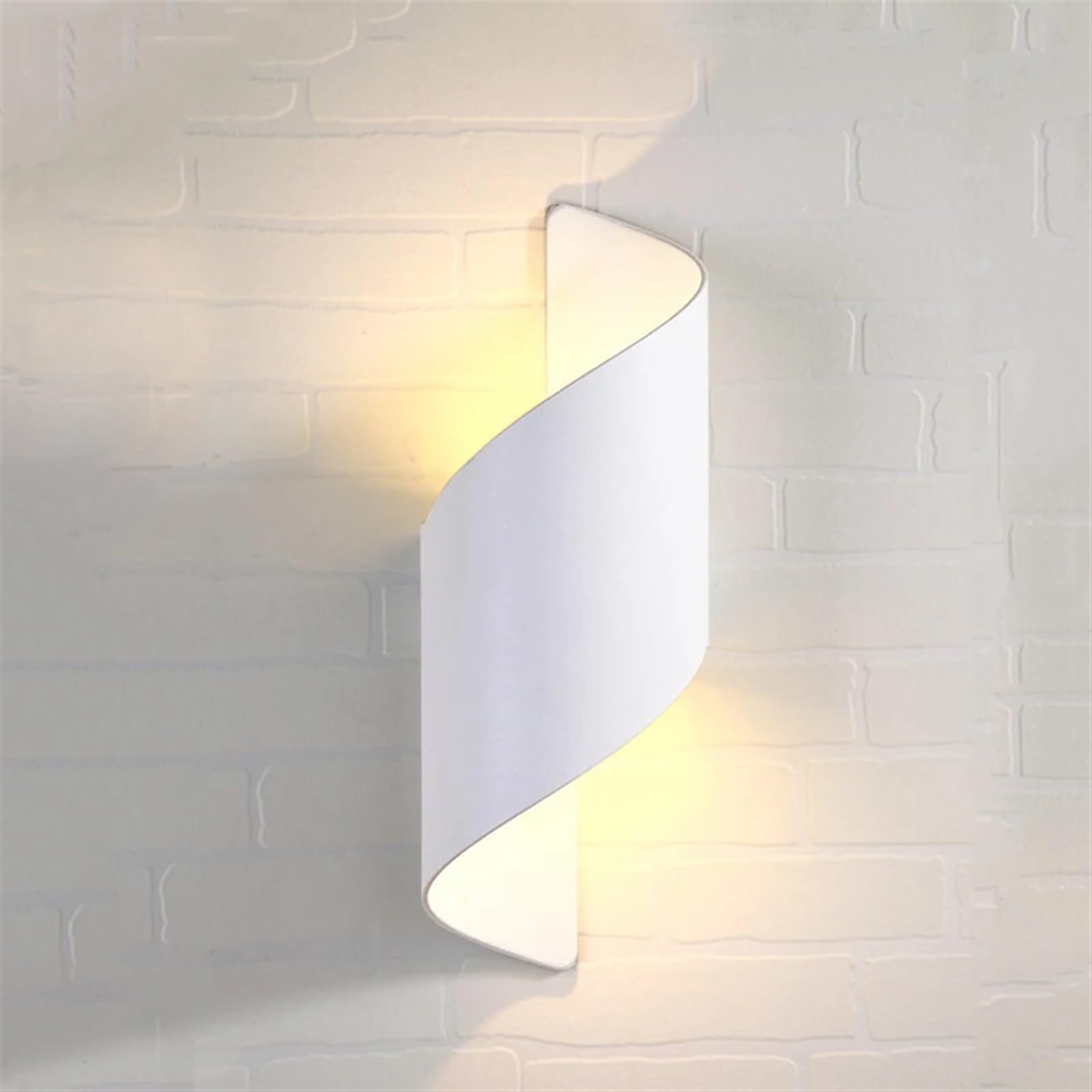 Applique murale nordique LED IP65 en aluminium pour éclairage intérieur et extérieur