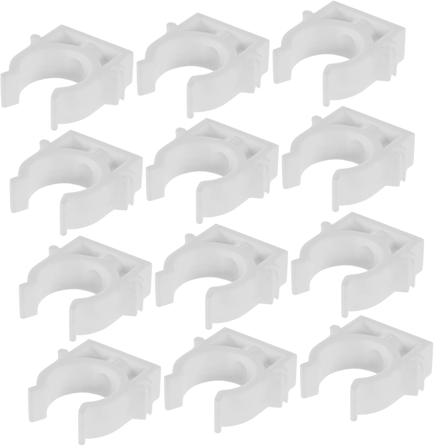 120pcs Pvc Water Pipe Clamps Hose Support Holders for Pipes U-shaped Fixing Brackets for Applications