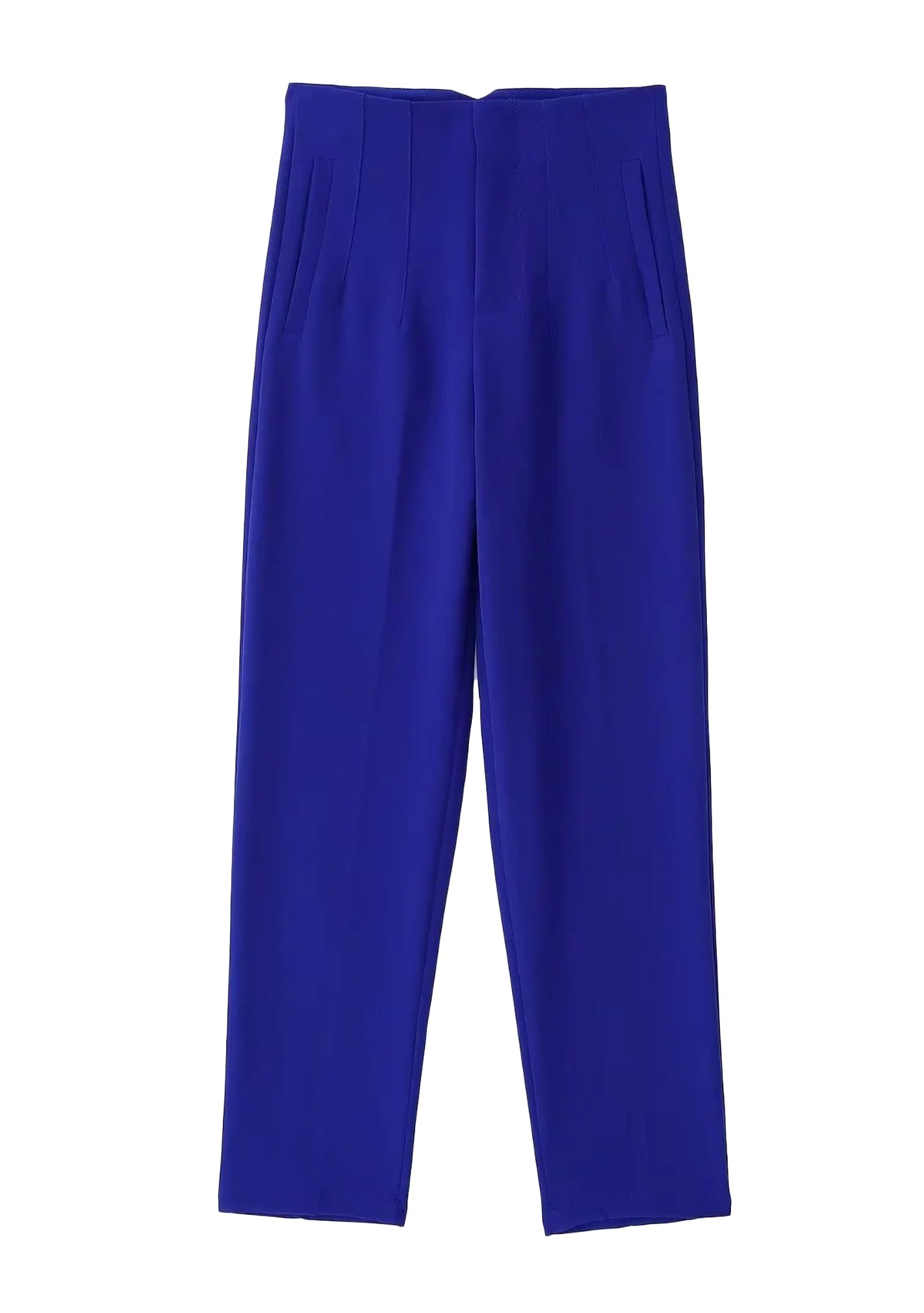 BOFETA Womens Business Dressy Pants Casual Trendy High Waisted Trousers Ankle Length Work Slacks