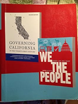 Paperback We The People Ninth Edition AND Governing California Fourth Edition Book