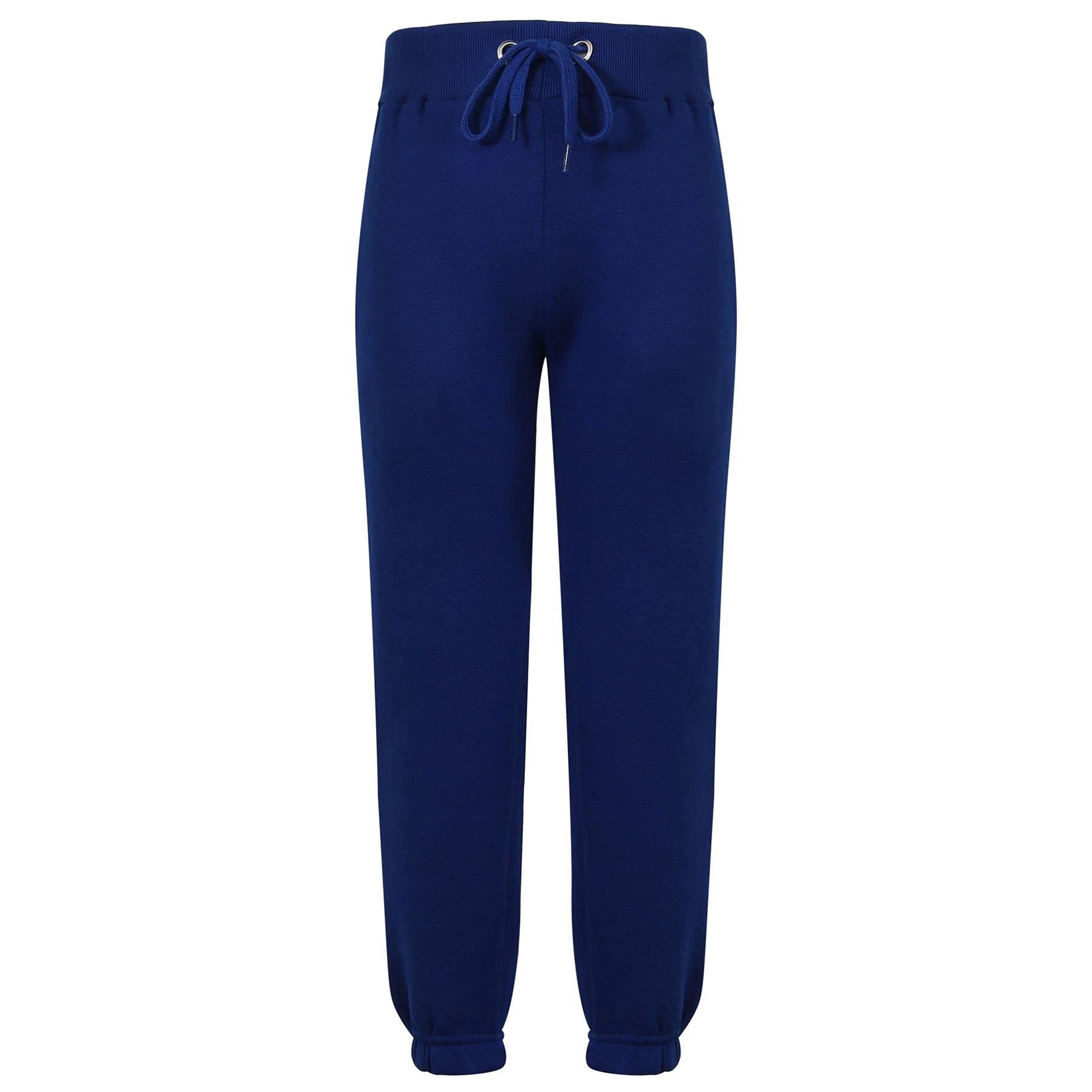 A2Z 4 Kids Chándal unisex de cuello redondo de forro polar para niñas y niños - T.S Plain Jumper 108 Royal 7-8