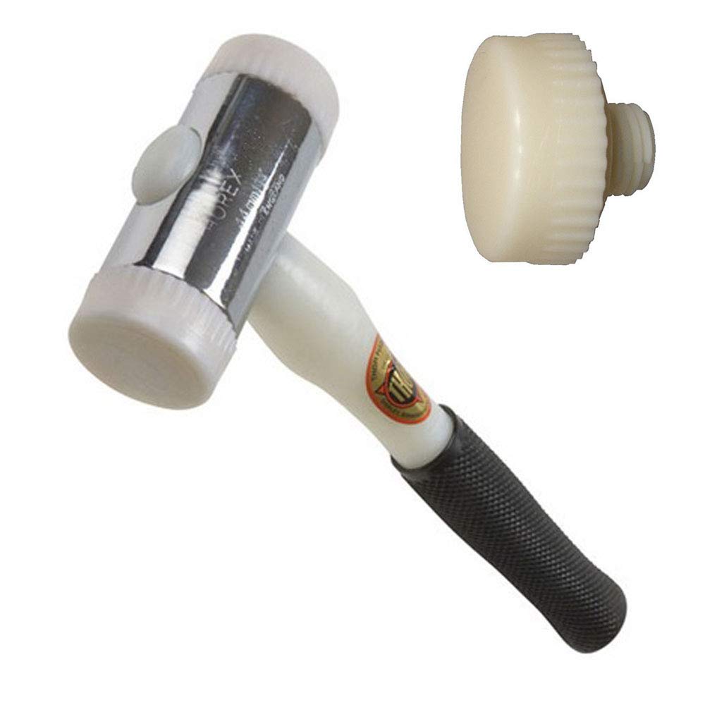 Thor 712 Nylon Faced Hammer - with Additional Replacement Head