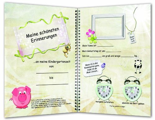 Mein letztes Kindergartenjahr - Erinnerungen an die Kindergartenzeit, Kindergarten-Album, Kindergartenbuch Mein letztes Kindergartenjahr - Erinnerungen an die Kindergartenzeit, Kindergarten-Album, Kindergartenbuch