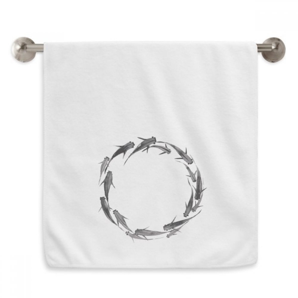 Serviette carpe noire anti-irritation absorbante pour peaux sensibles
