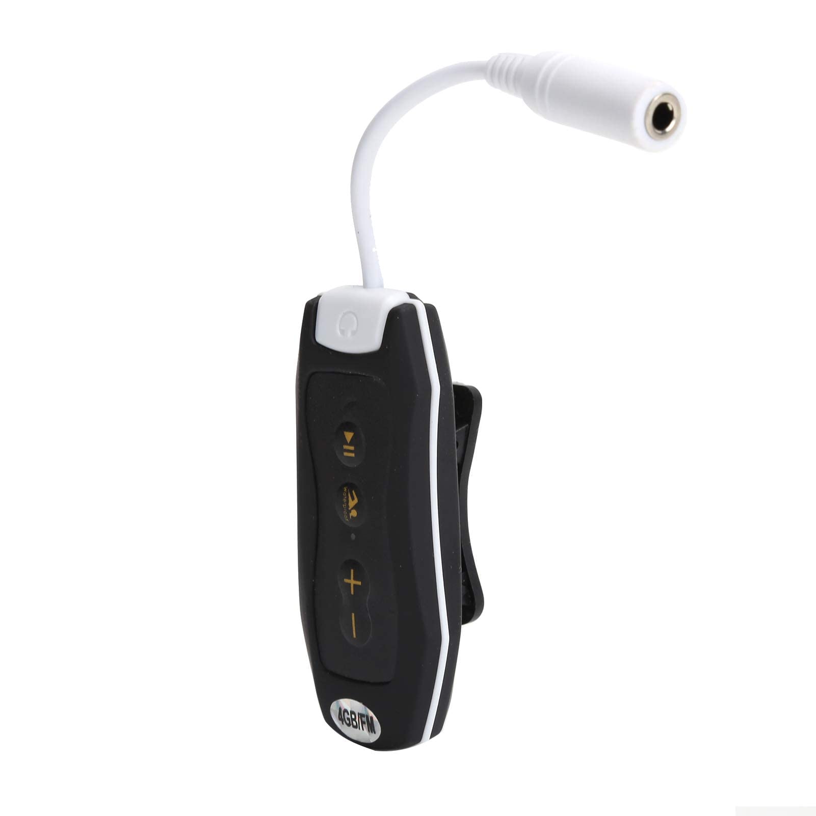 Lettore MP3 Impermeabile IPX8, Lettore Musicale Indossabile, Profondità Impermeabile 10 M, Lettore Musicale da 4 GB con Clip per Auricolari per Nuoto, Jogging, Fitness