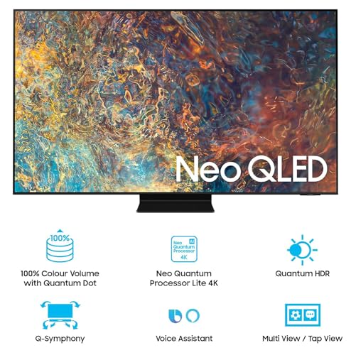 Image of Samsung 163 cm (65 inches) 4K Ultra HD Smart QLED TV QA65QN90AAKLXL (Black)
