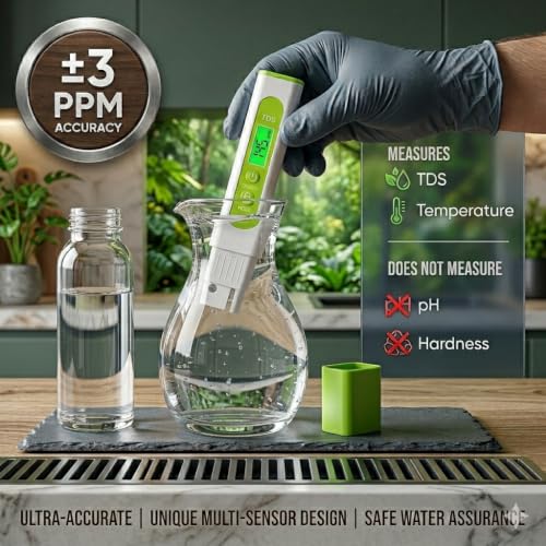 Image of Green Piece Digital TDS Meter for Water Testing | Measures TDS & Temperature