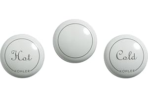 Kohler Fairfax Single-Handle Touchless Bathroom Faucet in White