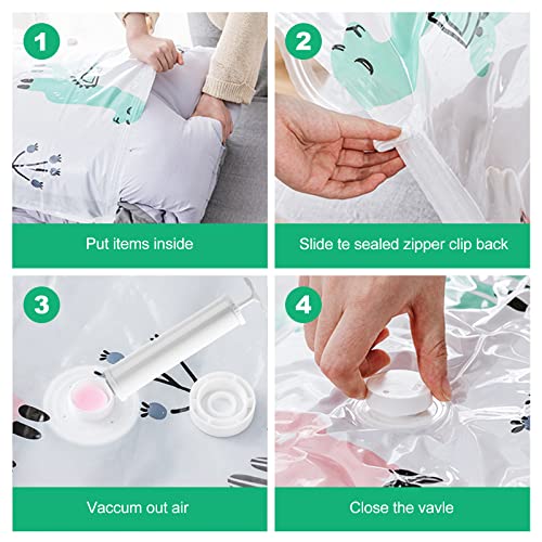 ANKENGS Sacchetti sottovuoto vestiti Confezione da...