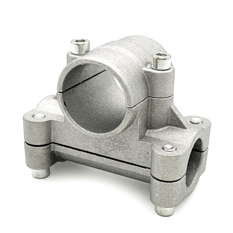 Soporte de mango de 28mm con fijación antivibración de aluminio para desbrozadora 6