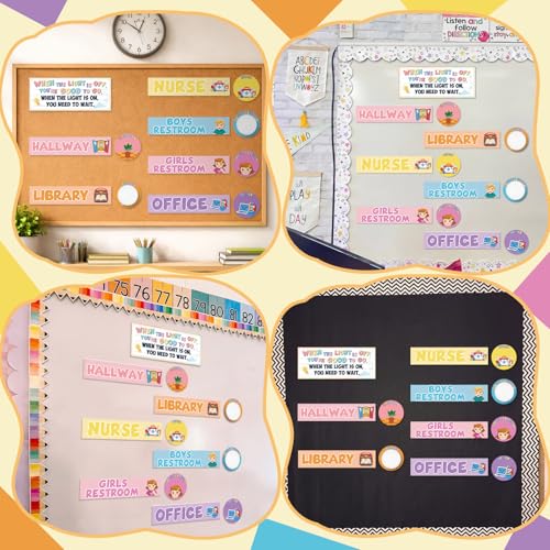 Luces de empuje para el aula Lewtemi y sistema de gestión escolar 4