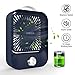 Produktbild MECO ELEVERDE USB Ventilator, Mini Tischventilator mit unbegrenzter Geschwindigkeit, Fan Desktop des stillen starken Wind Ventilator USB Schreibtisch Einfach zu Tragen, Zuhause und im Freien, Blau