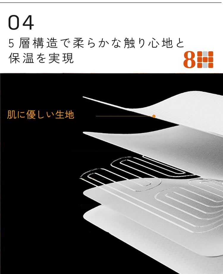 Amazon | 8H SLEEPスマート温水マットレスパッド 温水循環 新感覚  