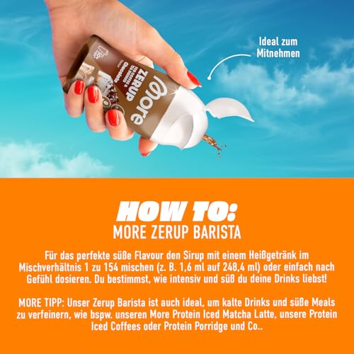 MORE Barista Zerup, Hazelnut, 65 ml, für Kaffee, Tee und Heißgetränke – Ansicht 3