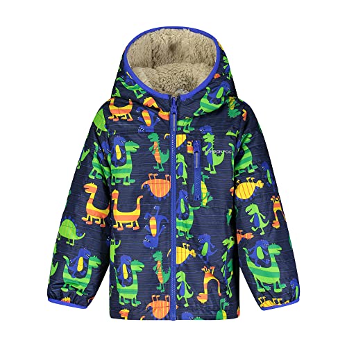 Image of LONDON FOG Boys' Sherpa Reversible Winter Jacket