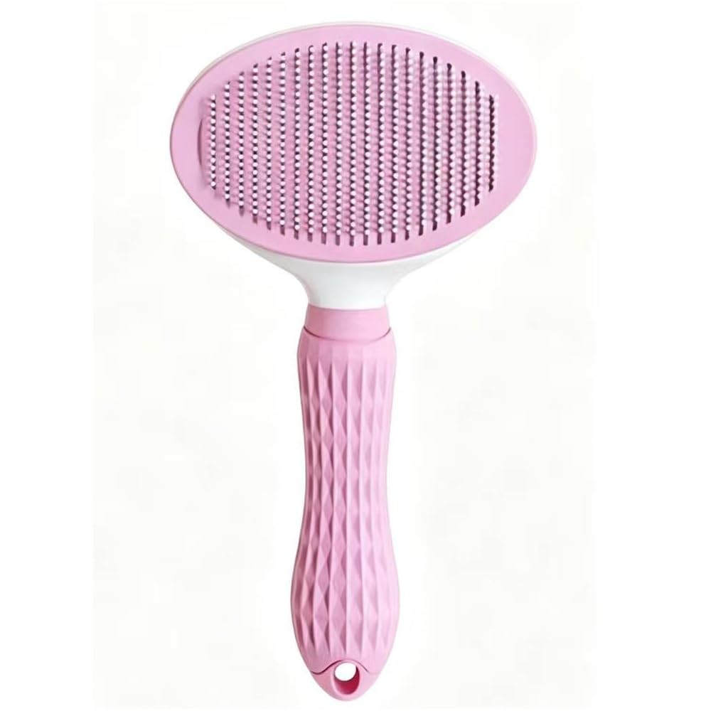 Brosse De Toilettage pour Animaux | Peignage Doux Des Poils Emêlés Et Morts, Outil De Toilettage Pour Animaux À Poils Longs(Pink)